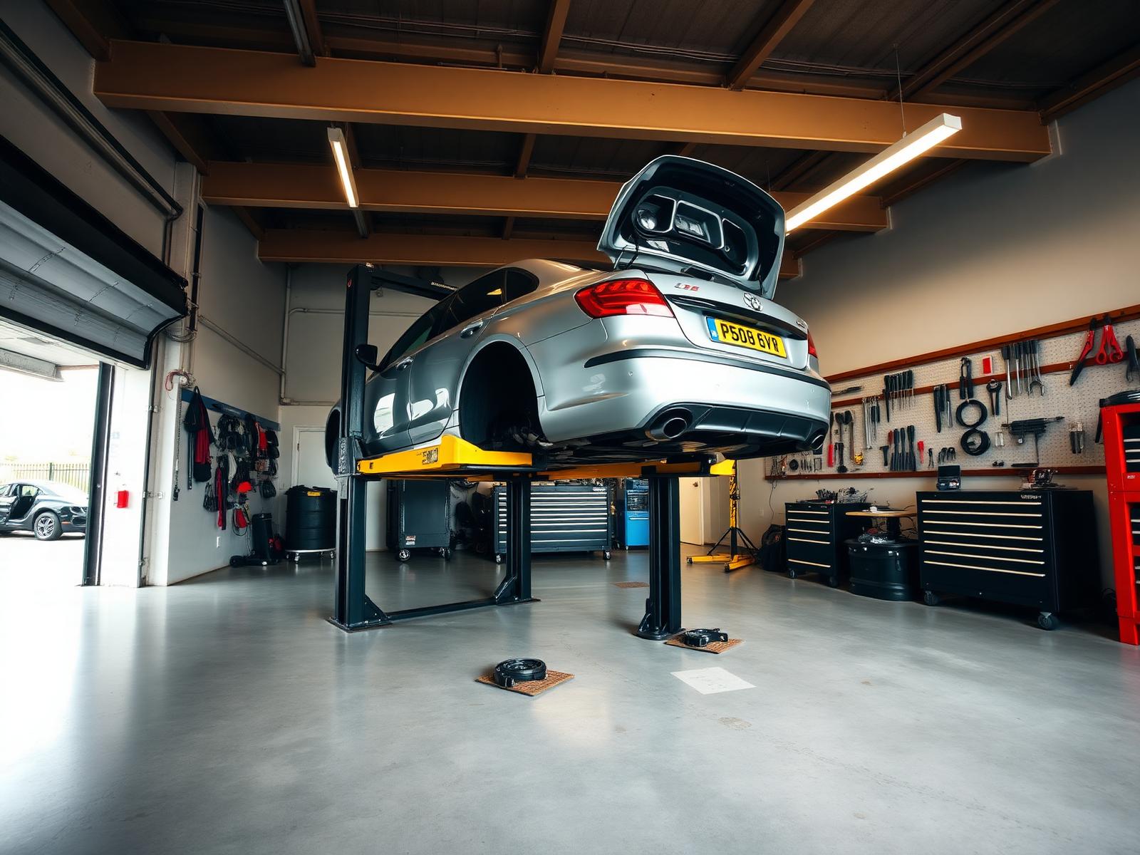 Inside the Approved Repair Centre workshop